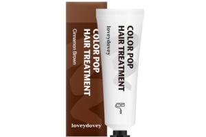 LOVEY DOVEY - Traitement capillaire Color Pop - 50g - Cinnamon Brown LOVEY DOVEY - Traitement capillaire Color Pop - 50g - Cinnamon Brown