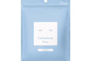 LuLuLun - Pure Sheet Mask Moist - 7pièces - Blue