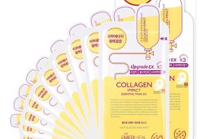 Mediheal - Upgrade x3 Masque essentiel au collagène Impact - 10pièces Mediheal - Upgrade x3 Masque essentiel au collagène Impact - 10pièces