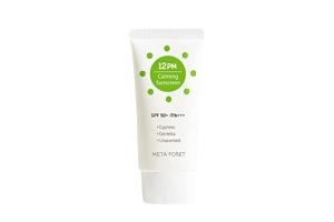 META FORET - 12PM Crème solaire apaisante SPF 50+ PA+++ - 50ml