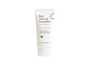 META FORET - 12PM Pink Tone Up Crème Solaire SPF 50+ PA++++ - 50ml META FORET - 12PM Pink Tone Up Crème Solaire SPF 50+ PA++++ - 50ml