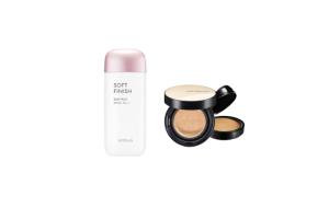MISSHA - All-Around Safe Block Soft Finish Sun Milk SPF50+ PA+++ - 70ml X Jung Saem Mool - Essential Skin Nuder Cushion -... MISSHA - All-Around Safe Block Soft Finish Sun Milk SPF50+ PA+++ - 70ml X Jung Saem Mool - Essential Skin Nuder Cushion -...