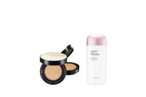 MISSHA - All-Around Safe Block Soft Finish Sun Milk SPF50+ PA+++ - 70ml X Jung Saem Mool - Essential Skin Nuder Long Wear... MISSHA - All-Around Safe Block Soft Finish Sun Milk SPF50+ PA+++ - 70ml X Jung Saem Mool - Essential Skin Nuder Long Wear...