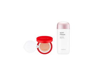 MISSHA - All-Around Safe Block Soft Finish Sun Milk SPF50+ PA+++ - 70ml X MISSHA - Velvet Finish Cushion SPF50+ PA+++ - 15g - 23 MISSHA - All-Around Safe Block Soft Finish Sun Milk SPF50+ PA+++ - 70ml X MISSHA - Velvet Finish Cushion SPF50+ PA+++ - 15g - 23
