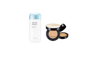 MISSHA - All-Around Safe Block Waterproof Sun Milk SPF 50+/PA++++ - 70ml X Jung Saem Mool - Essential Skin Nuder Cushion -... MISSHA - All-Around Safe Block Waterproof Sun Milk SPF 50+/PA++++ - 70ml X Jung Saem Mool - Essential Skin Nuder Cushion -...