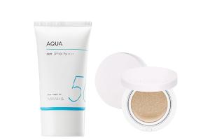 Missha Aqua Sun X Magic Cushion Cover Lastng # 23 Set Missha Aqua Sun X Magic Cushion Cover Lastng # 23 Set