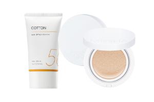 Missha Missha Cotton Sun X Magic Cushion Moist Up Light Beige Set Missha Missha Cotton Sun X Magic Cushion Moist Up Light Beige Set