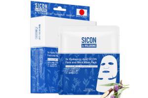 MITOMO - 3x Hyaluronic Acid CICA Face and Neck Mask Pack - 6pièces MITOMO - 3x Hyaluronic Acid CICA Face and Neck Mask Pack - 6pièces