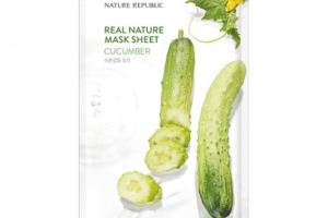 NATURE REPUBLIC - Masque en feuille Real Nature - Cucumber - 1pièce NATURE REPUBLIC - Masque en feuille Real Nature - Cucumber - 1pièce