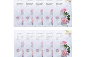 NATURE REPUBLIC - Real Nature Sheet Mask - Rose - 1pc (10ea) Set NATURE REPUBLIC - Real Nature Sheet Mask - Rose - 1pc (10ea) Set