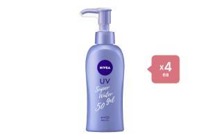 NIVEA Japan UV Super Water Gel SPF50 PA+++ - 140g (4ea) Set