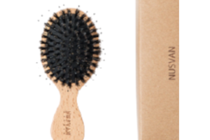 NUSVAN - Brosse à cheveux en poils de sanglier - 1pièce