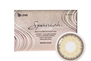 Olens - Spanish Circle 1 Month - Circle Brown - 2pièces - -5.50 Olens - Spanish Circle 1 Month - Circle Brown - 2pièces - -5.50