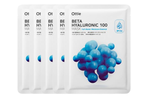 Ottie - Beta Hyaluronic 100 Mask - 25ml*5pièces