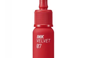 peripera - Velvet d'encre - No.07 Girlish Red - 4g