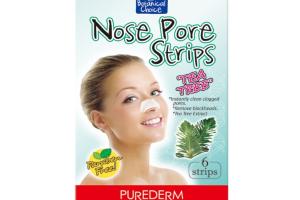 PUREDERM - Bandes de pores de nez - Tea Tree - 6 strips