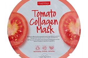 PUREDERM - Masque Cercle - Tomato Collagen - 1pièce PUREDERM - Masque Cercle - Tomato Collagen - 1pièce