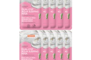 PUREDERM - Masque de sommeil Aqua à deux étapes «Peptides et... PUREDERM - Masque de sommeil Aqua à deux étapes «Peptides et...