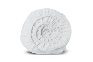 Rituals Singapore Satin Cotton Fitted Sheets 180x200cm White