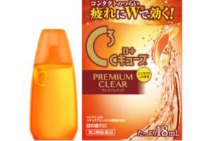 Rohto Mentholatum - Gouttes pour les yeux transparentes de qualité supérieure C Cube - 18ml