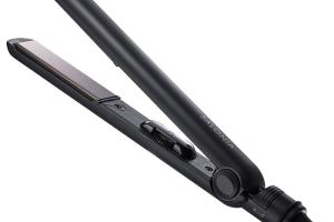 SALONIA - Hair Straightener (100V-240V) SL-004S - 24mm Black SALONIA - Hair Straightener (100V-240V) SL-004S - 24mm Black