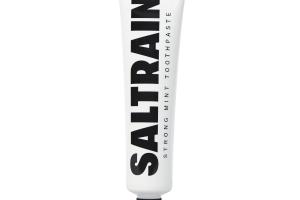 SALTRAIN - Dentifrice noir au sel gris - 100g