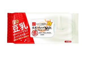 SANA - Soy Milk Masque hydratant en feuille N - 32pièces