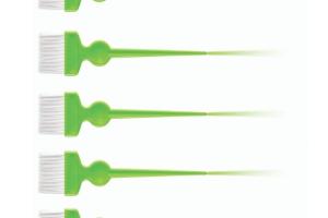 Set de 5 pinceaux avec poils nylon ultra-doux Set de 5 pinceaux avec poils nylon ultra-doux