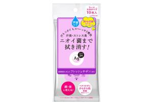 Shiseido - Ag Deo 24 - Clear Shower Sheet - 10pièces - Fresh Sabon