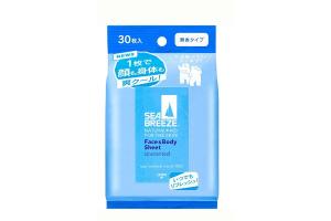 Shiseido - Sea Breeze Natural + Aid For the Skin Face & Body Sheet