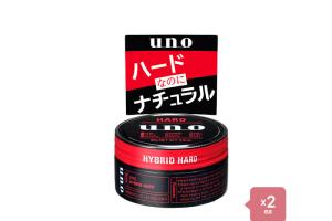 Shiseido - Uno Hair Wax - Hybrid Hard - 80g 2pcs Set