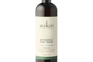 Sukin - Gel douche botanique au parfum de citron vert et de noix de coco - 500ml Sukin - Gel douche botanique au parfum de citron vert et de noix de coco - 500ml
