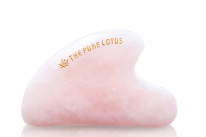 THE PURE LOTUS - Quartz rose Guasha - 1pièce(5.3*8.3cm)
