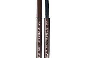 The Saem - Eye-liner ultra mince Eco Soul Powerproof - BR01 Thrill
