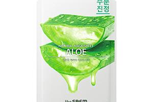 The Saem - Feuille de masque naturel - Aloe - 1pièce