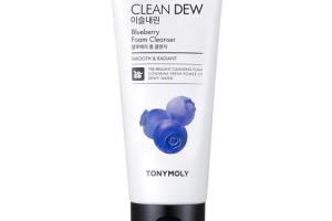 TONY MOLY - Clean rosée, mousse nettoyante - Blueberry TONY MOLY - Clean rosée, mousse nettoyante - Blueberry