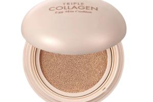 TONYMOLY - Coussin peau d'œuf triple collagène SPF50+ PA++++ - 15g - 02 Warm Beige TONYMOLY - Coussin peau d'œuf triple collagène SPF50+ PA++++ - 15g - 02 Warm Beige