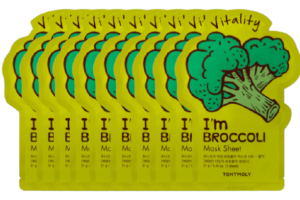 TONYMOLY - I'm Real Mask Sheet - Broccoli - 10pièces