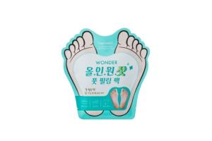 TONYMOLY - Pack d'exfoliation des pieds Wonder All-in-One Shot