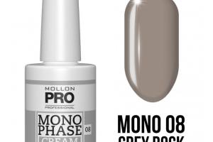 Vernis Monophase n°8 Grey Rock 5-en-1 n°08 uv/led Mollon Pro 10ML Vernis Monophase n°8 Grey Rock 5-en-1 n°08 uv/led Mollon Pro 10ML