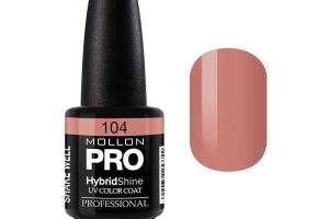 Vernis Semi-Permanent Hybrid Shine Mollon Pro 15ml Brigitte - 104 Vernis Semi-Permanent Hybrid Shine Mollon Pro 15ml Brigitte - 104