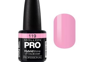 Vernis Semi-Permanent Hybrid Shine Mollon Pro 15ml Sweet Pink - 119 Vernis Semi-Permanent Hybrid Shine Mollon Pro 15ml Sweet Pink - 119