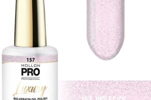 Vernis semi-permanent Luxury n°157 violet ice Mollon Pro 8ML
