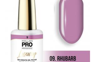 Vernis semi-permanent LUXURY N°9 Rhubarbe Mollon Pro - 8ML
