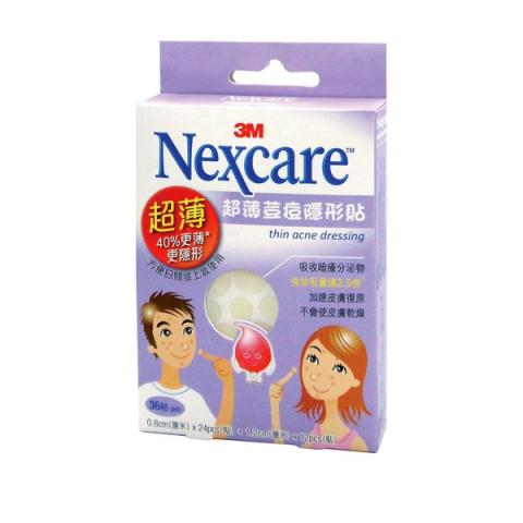 3M - Pansement mince contre l'acné Nexcare - 36pièces 3M - Pansement mince contre l'acné Nexcare - 36pièces