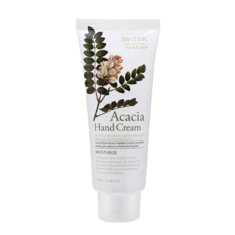 3W Clinic - Crème hydratante pour les mains à l'acacia - 100ml 3W Clinic - Crème hydratante pour les mains à l'acacia - 100ml