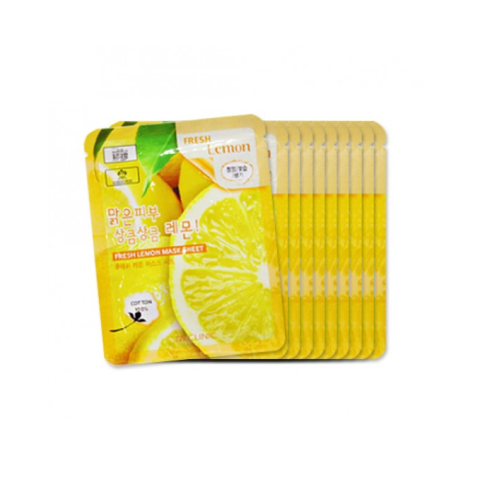3W Clinic - Feuille de masque frais - Lemon - 10pièce