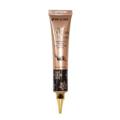 3W Clinic - Snail anti-rides, crème Contour des yeux - 40ml (tubes)