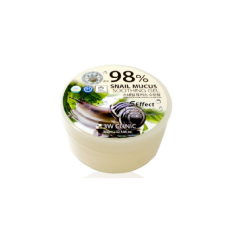 3W Clinic - Snail Mucus Gel apaisant - 300g 3W Clinic - Snail Mucus Gel apaisant - 300g