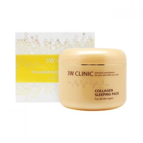 3WClinic - Le collagène, Paquet de couchage - 100ml 3WClinic - Le collagène, Paquet de couchage - 100ml